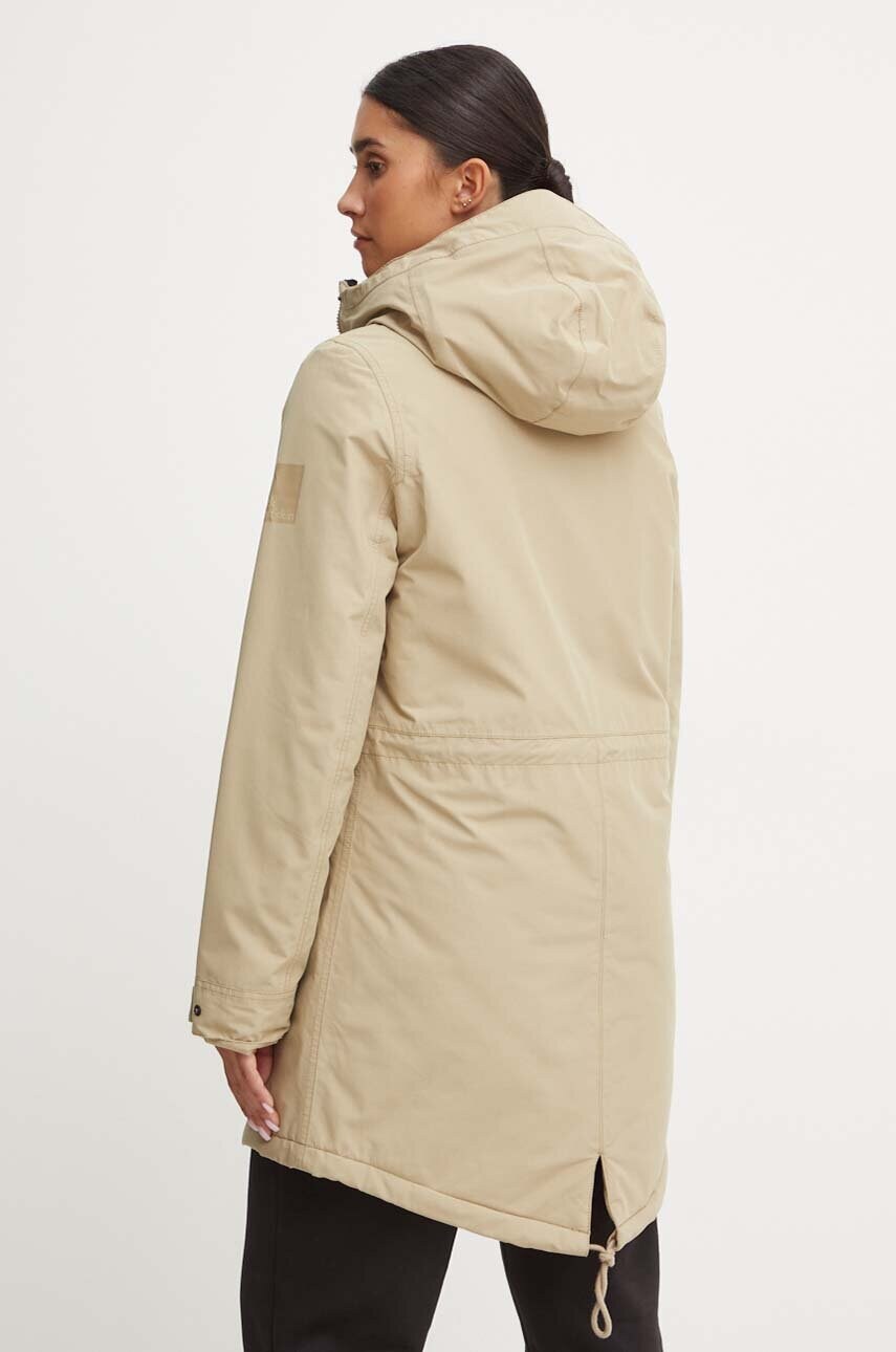 Jack Wolfskin rövid kabát Talforst női, zöld, téli, 1116041 termék 2. képe