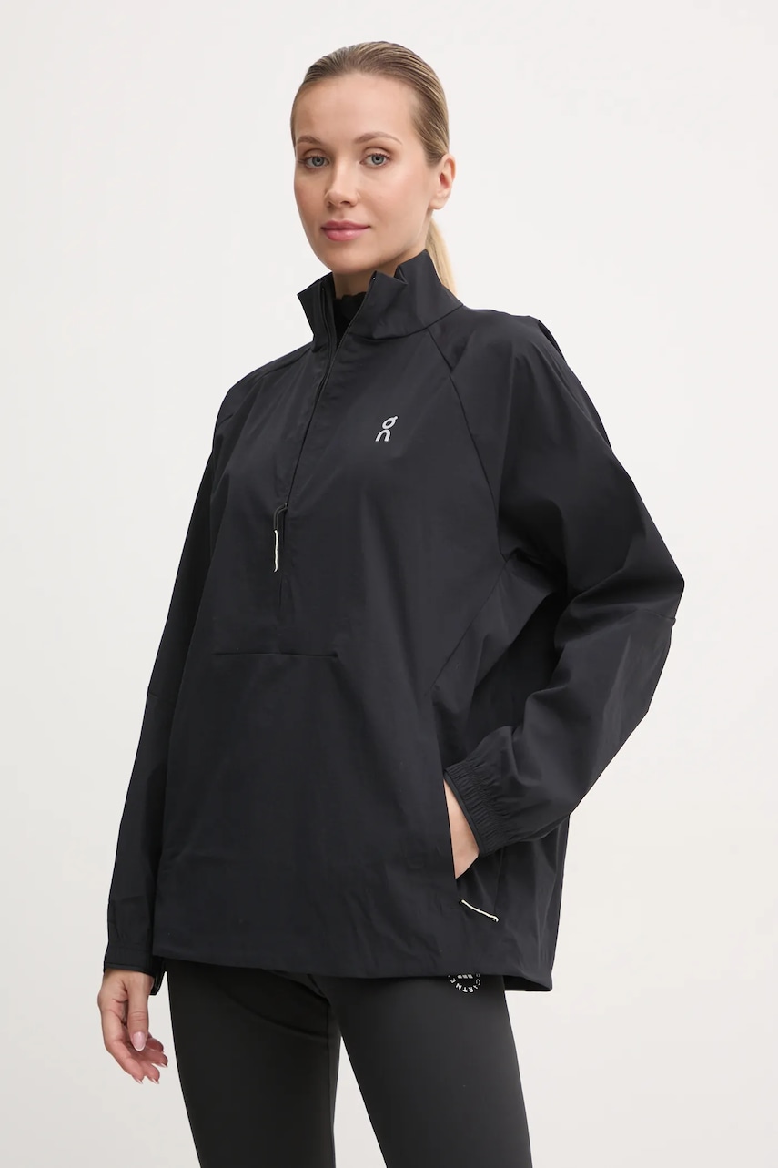 ON running jacheta de antrenament All Day culoarea negru, de tranzitie, oversize, 1WE30410553 ON running jacheta de antrenament All Day culoarea negru, de tranzitie, oversize, 1WE30410553