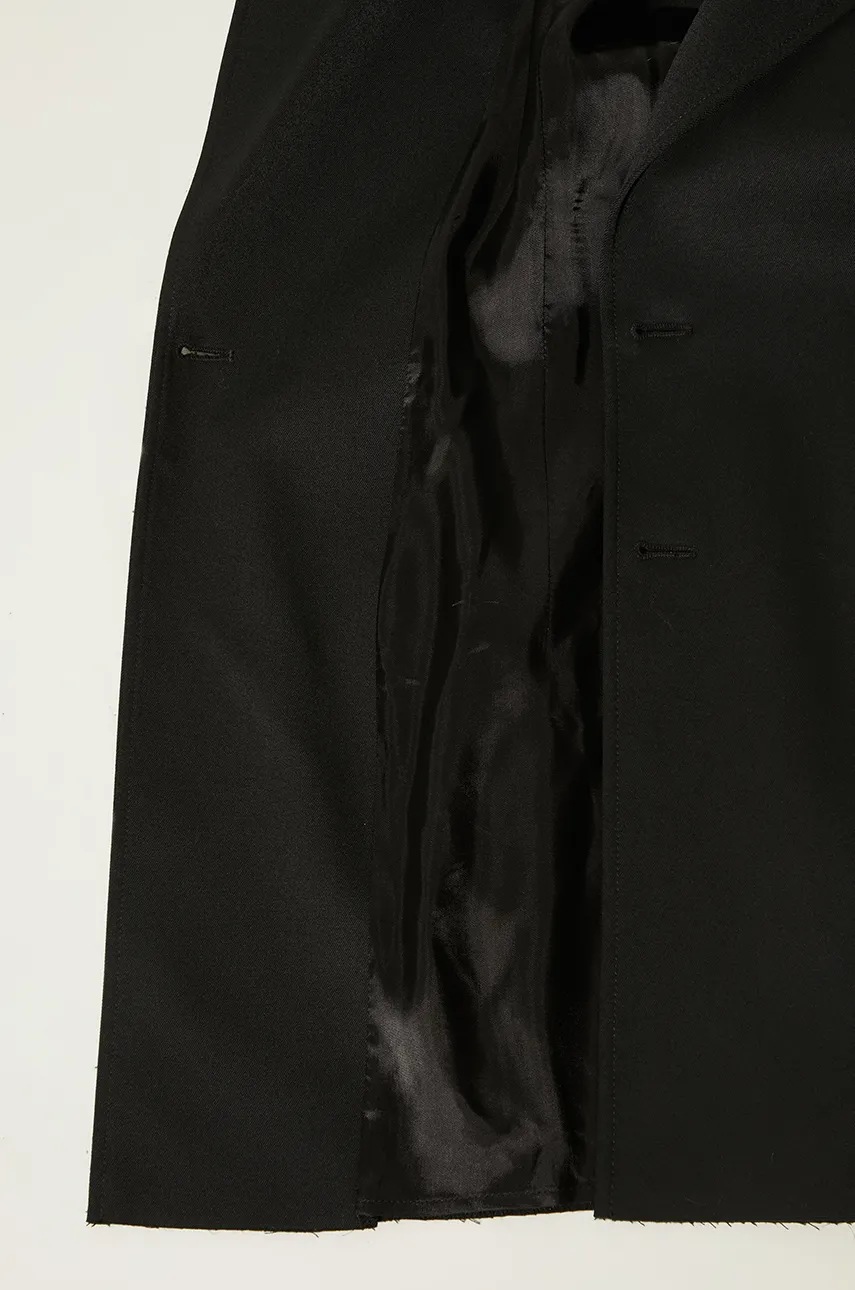 Μπλέιζερ με μίγμα μαλλιού MM6 Maison Margiela φωτογραφία