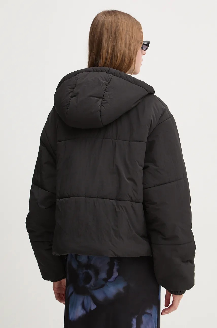 Куртка Hugo Blue жіноча колір чорний зимова oversize 50531870 