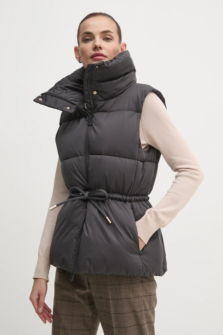 

Елек Save The Duck REN дамски в сиво зимен модел D81947W.EDEL19, Сив