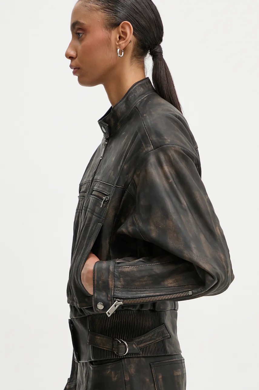 Δερμάτινο μπουφάν Gestuz φωτογραφία