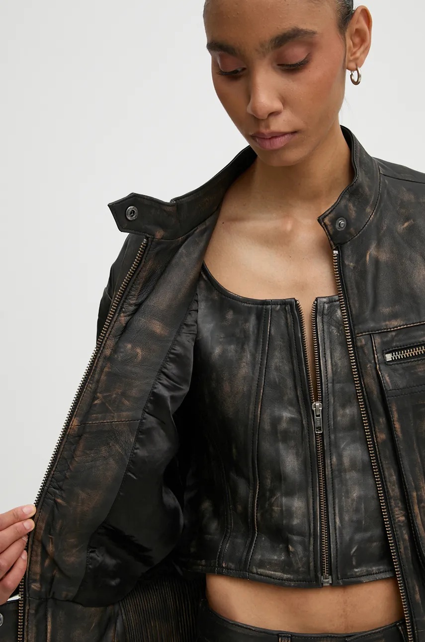 Δερμάτινο μπουφάν Gestuz φωτογραφία