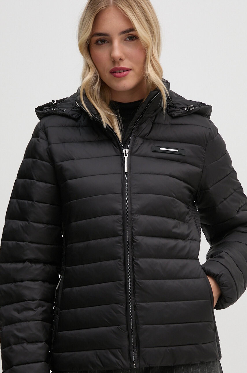 Куртка Calvin Klein жіноча колір чорний перехідна K20K207731 