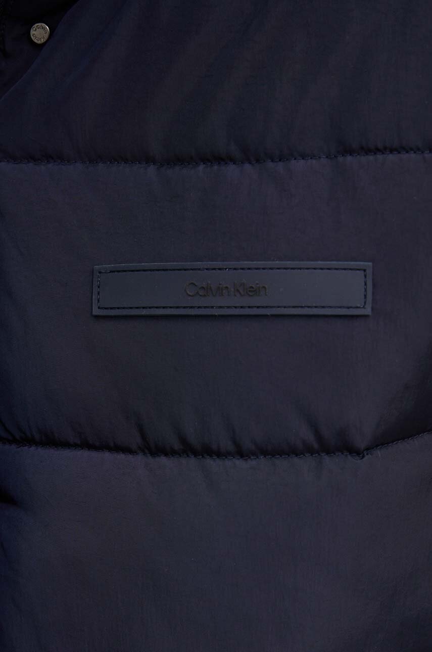 Куртка Calvin Klein жіночий колір синій зимова K20K207739 