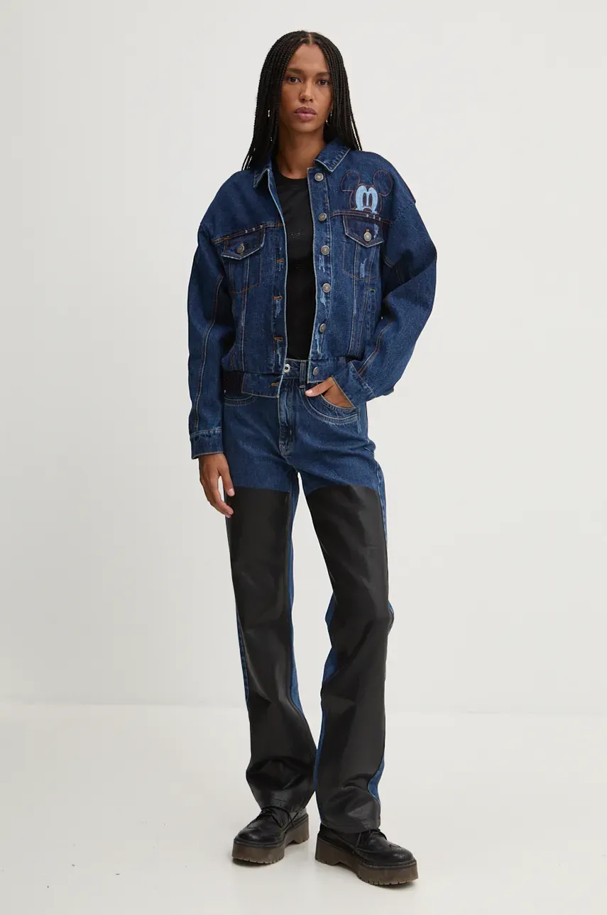 Куртка Desigual PRAGA женская цвет синий переходная 24WWED02 Куртка Desigual PRAGA женская цвет синий переходная 24WWED02