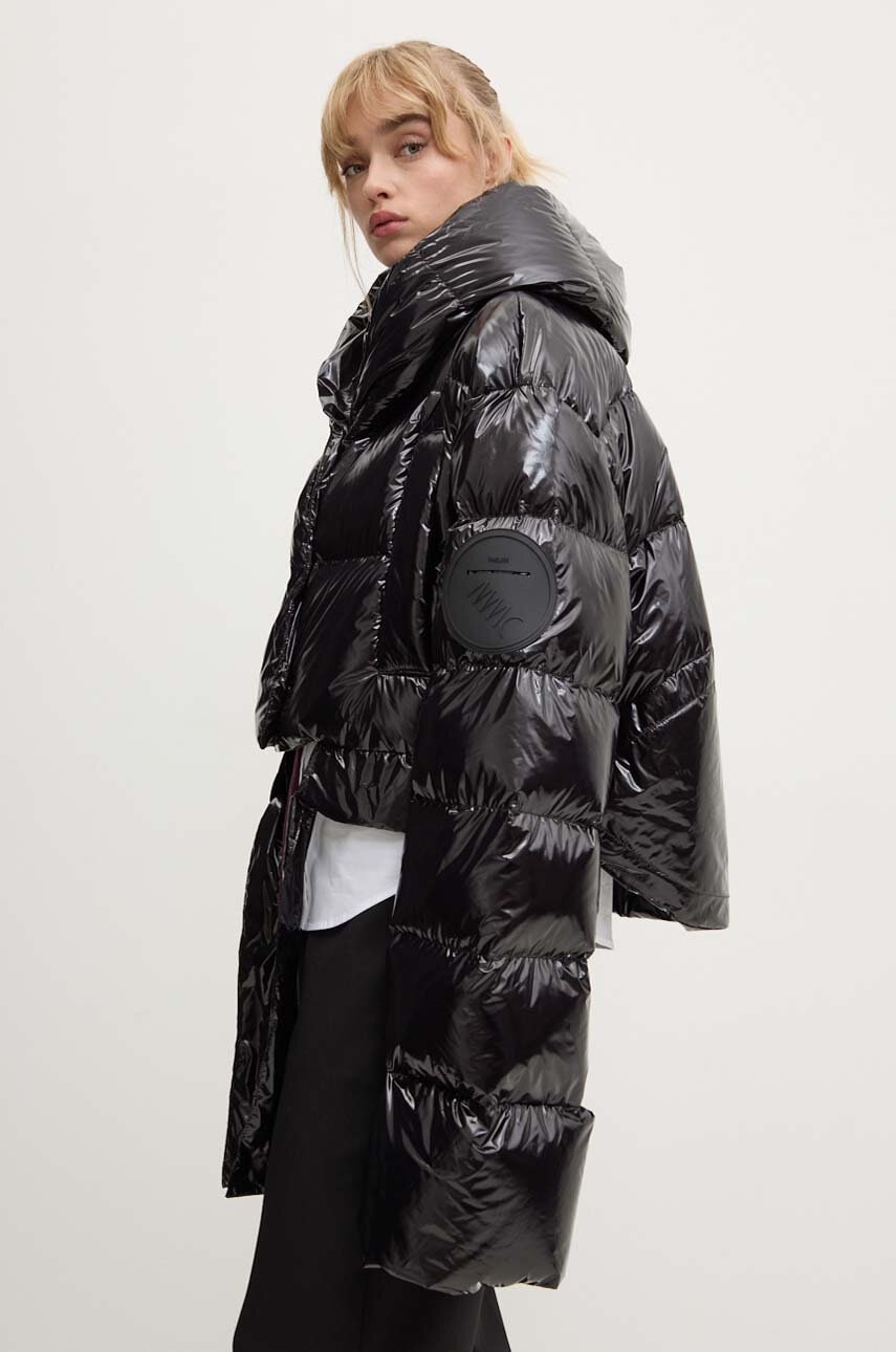 MMC STUDIO geacă de puf KAMA femei, culoarea negru, de iarnă, oversized MMC STUDIO geacă de puf KAMA femei, culoarea negru, de iarnă, oversized