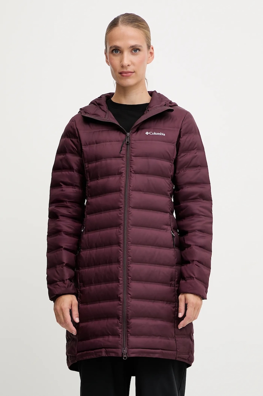 Columbia geacă sport din puf Lake 22 culoarea bleumarin, 2088322