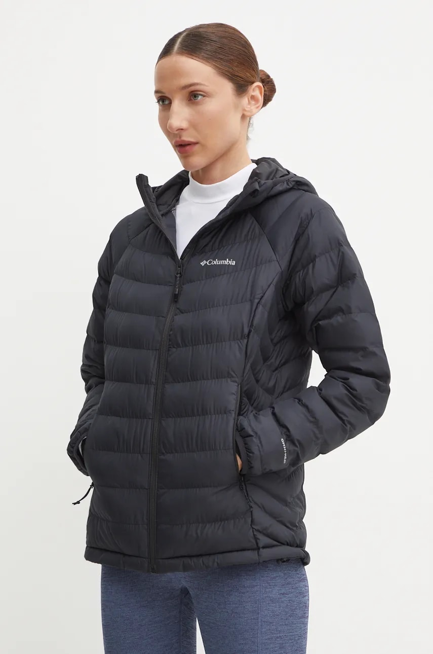 Columbia geaca sport Powder Lite culoarea negru, 2089391 Columbia geaca sport Powder Lite culoarea negru, 2089391