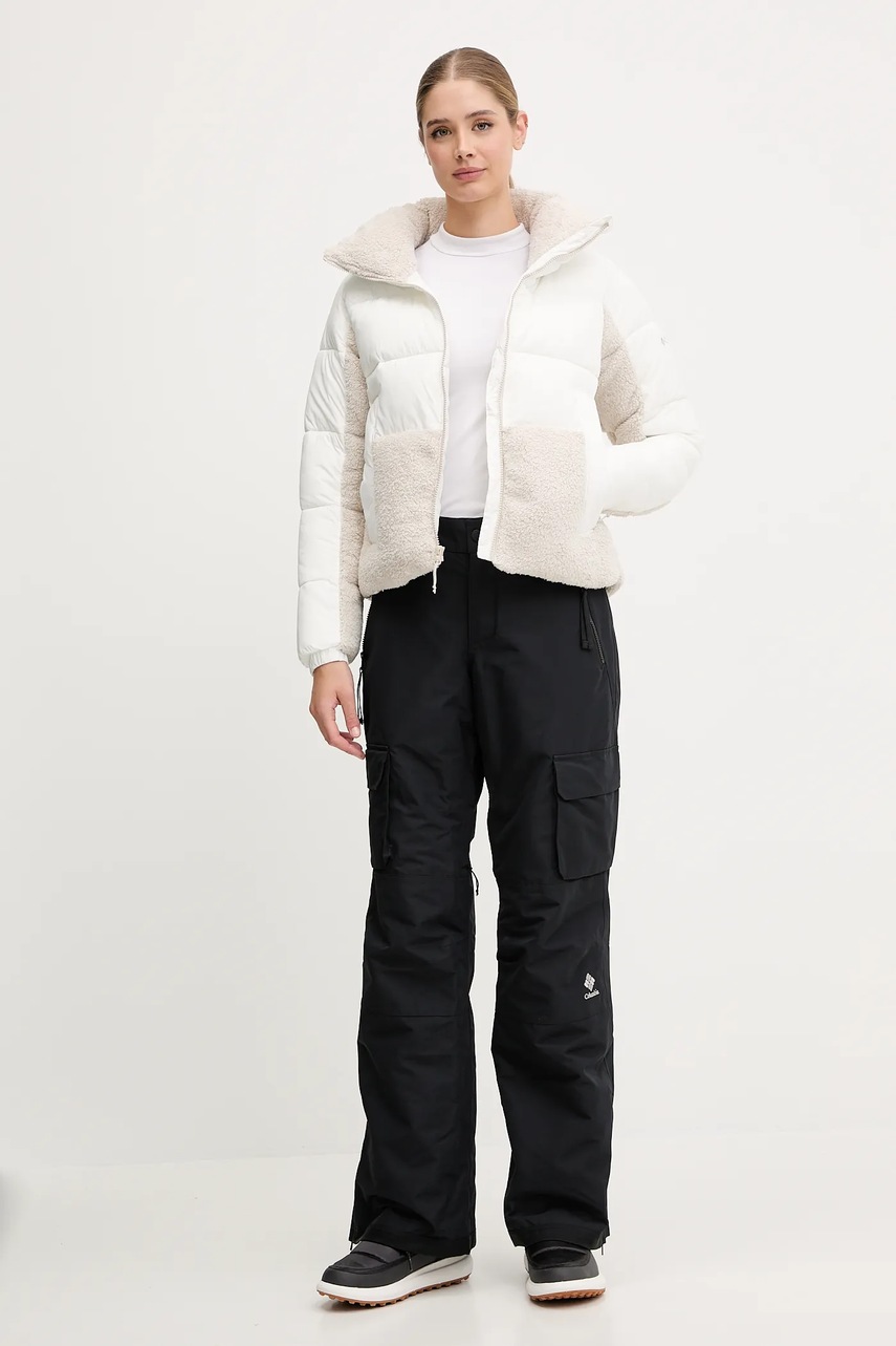 Куртка Columbia Leadbetter Point цвет бежевый зимняя 2085602