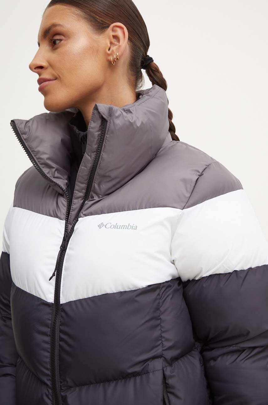 Μπουφάν Columbia Puffect Colorblock χρώμα: μαύρο, 2088481 φωτογραφία