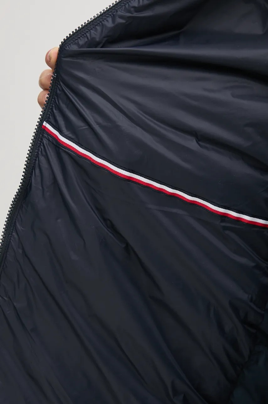 Пухова куртка Tommy Hilfiger жіноча колір синій зимова WW0WW43119 