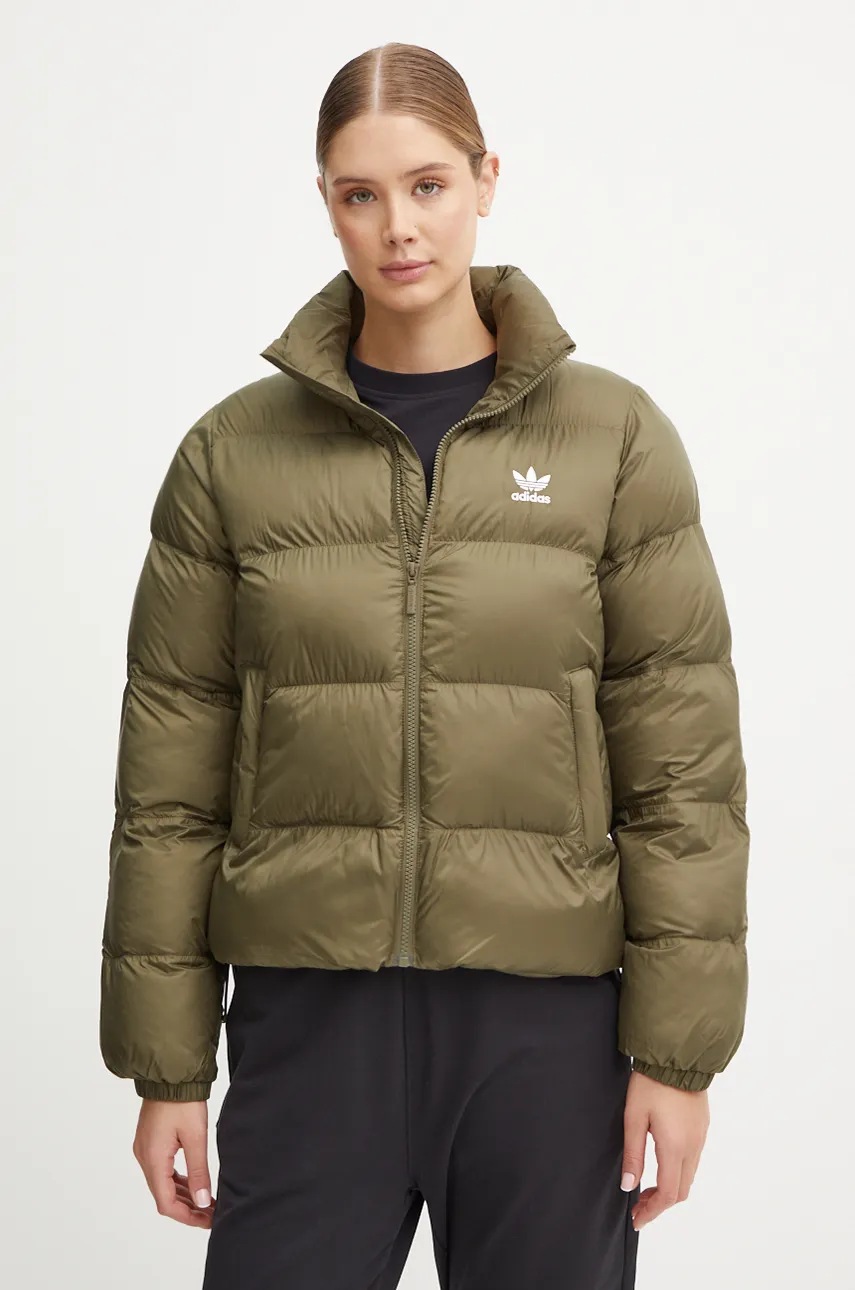 

Яке adidas Originals в зелено зимен модел JD0418, Зелен