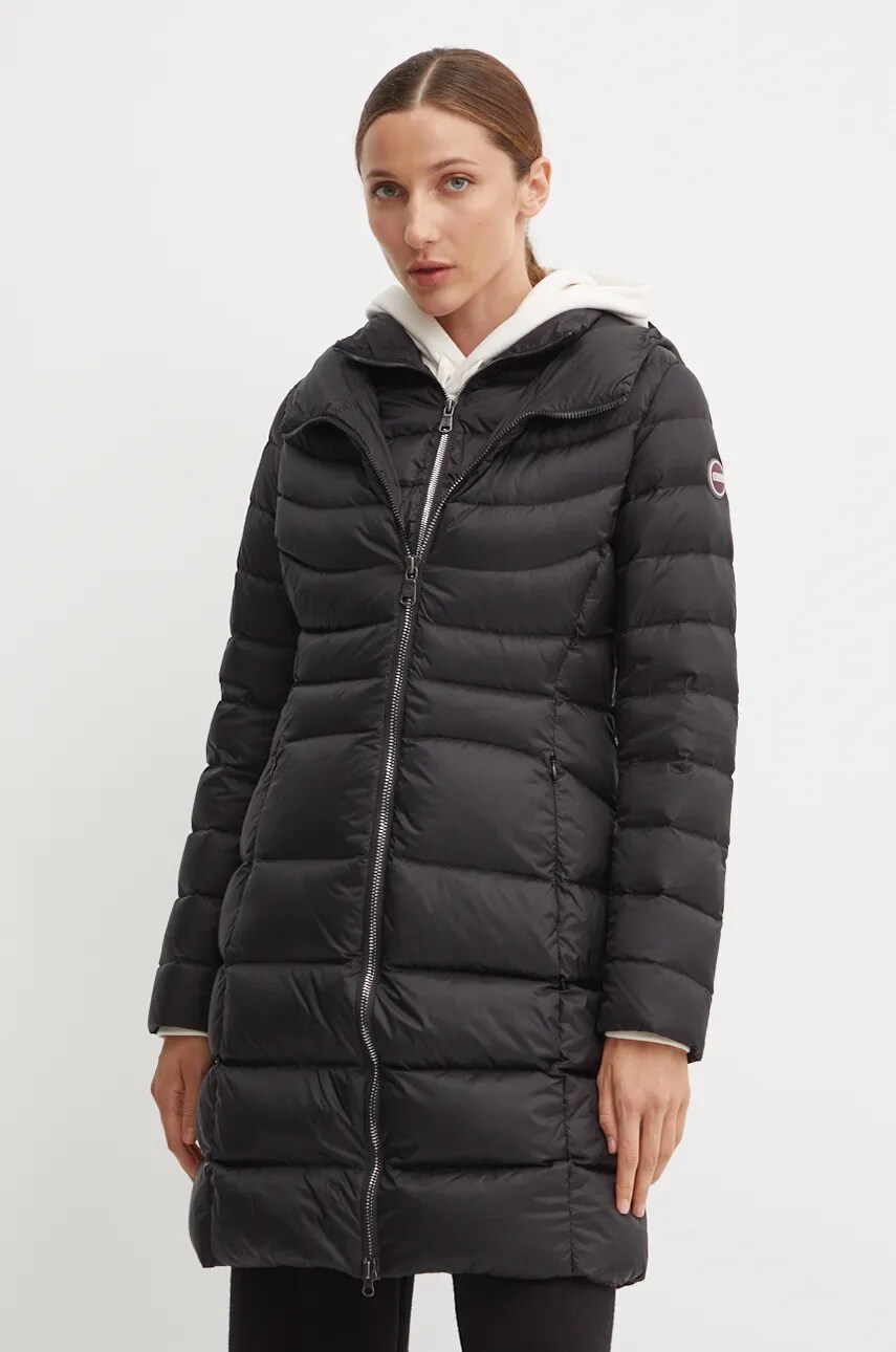 Colmar geaca de puf femei, culoarea negru, de iarna, 2220.2YO