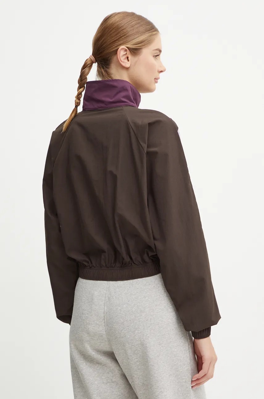 Μπουφάν Reebok Classic χρώμα: μοβ, 100206054 φωτογραφία