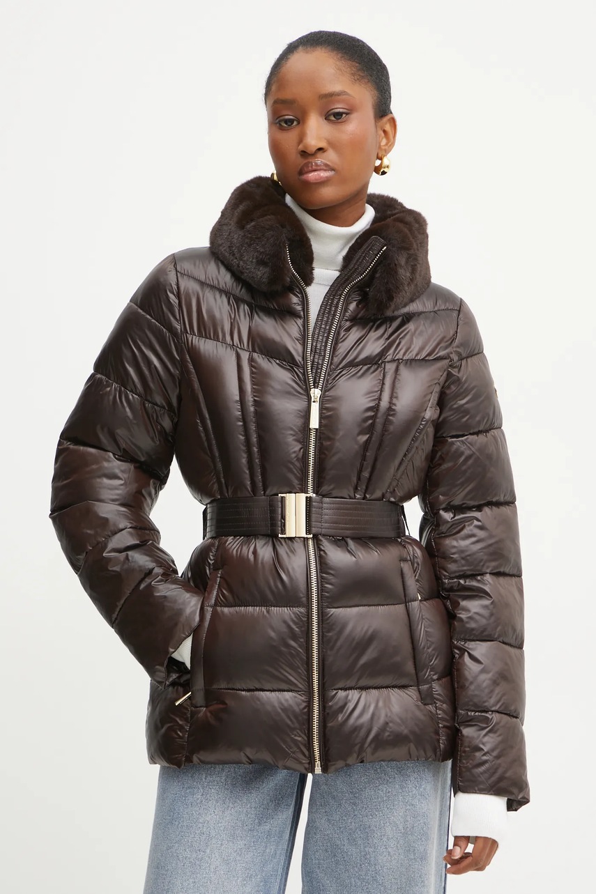 

Яке MICHAEL Michael Kors в кафяво преходен модел 77B6637M42, Кафяв