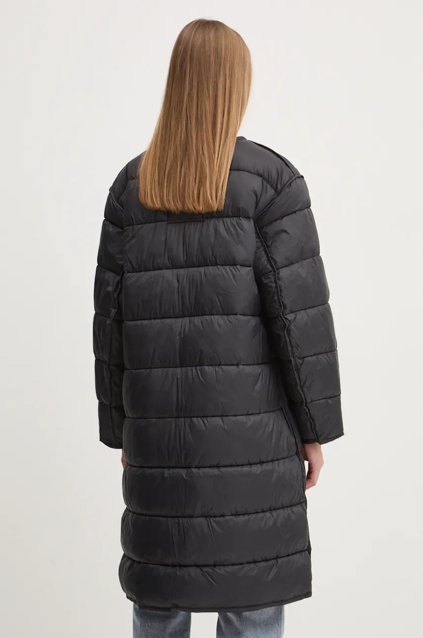 Куртка Tommy Jeans жіноча колір чорний перехідна DW0DW19693 