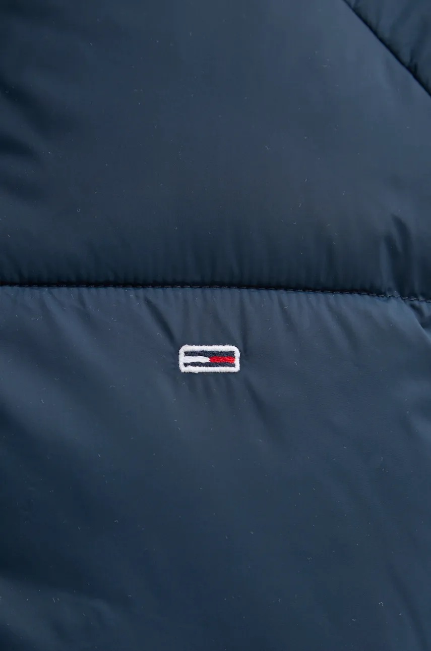Куртка Tommy Jeans жіноча колір синій перехідна DW0DW18841 