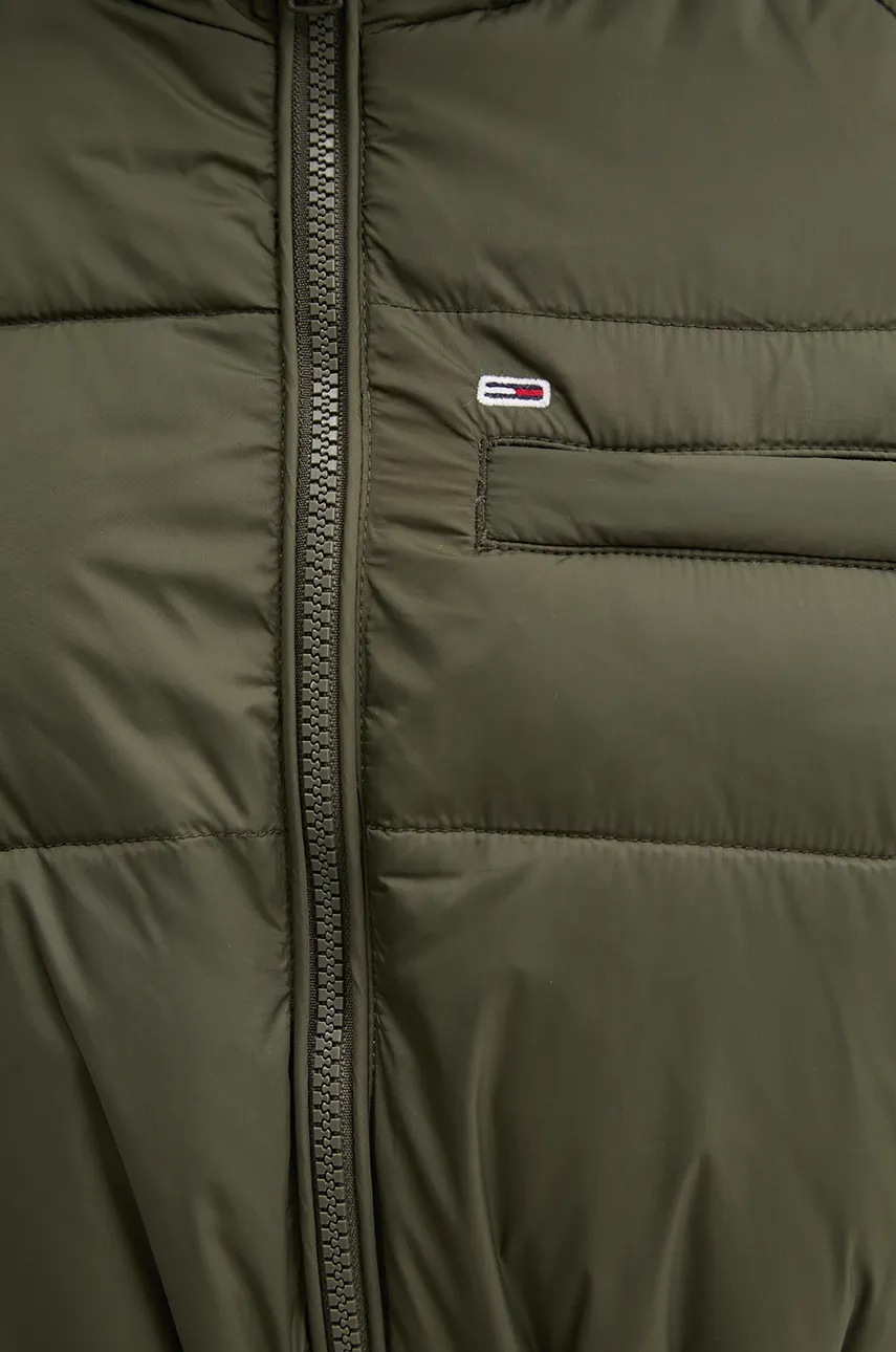 Μπουφάν Tommy Jeans χρώμα: πράσινο, DW0DW18842 φωτογραφία