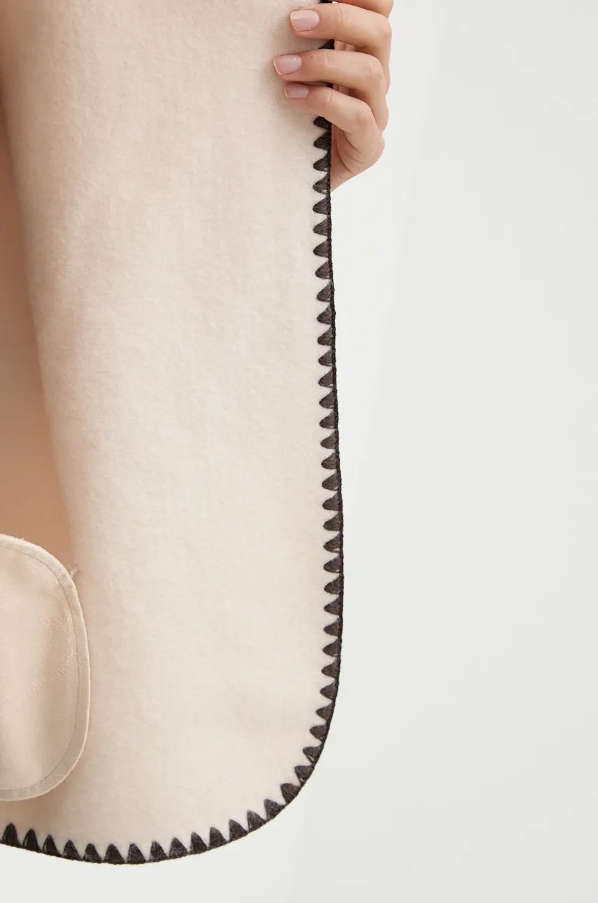 Куртка OUI жіноча колір бежевий перехідна oversize 88997 