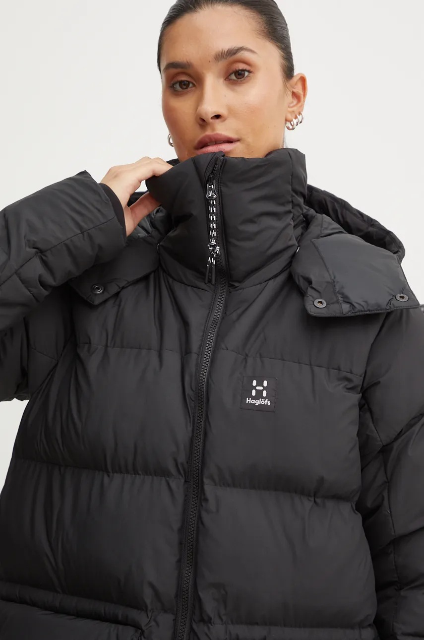 Μπουφάν Haglöfs Furudal Mimic χρώμα: μαύρο, 605100 φωτογραφία