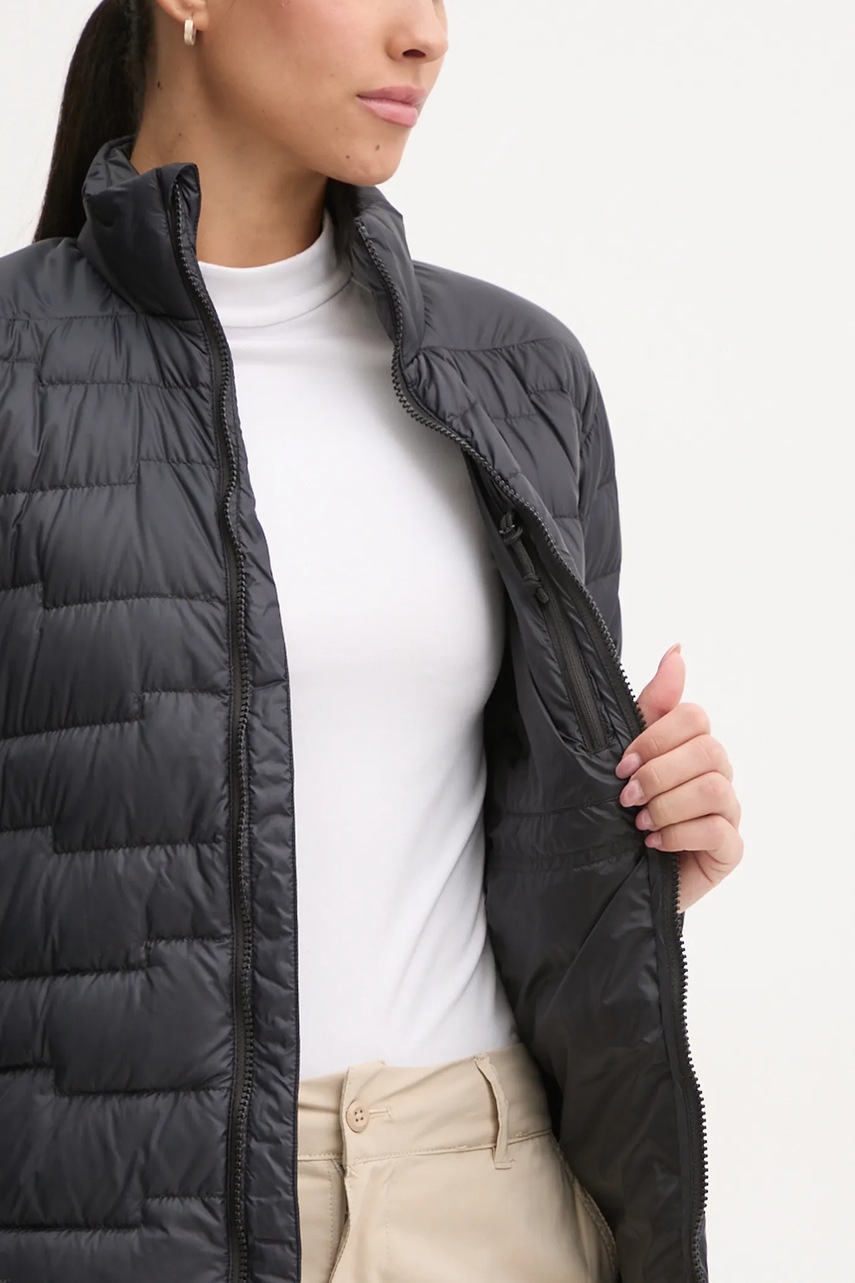 Πουπουλένιο αθλητικό μπουφάν Haglöfs ROC Flash Down χρώμα: μαύρο, 607465 φωτογραφία