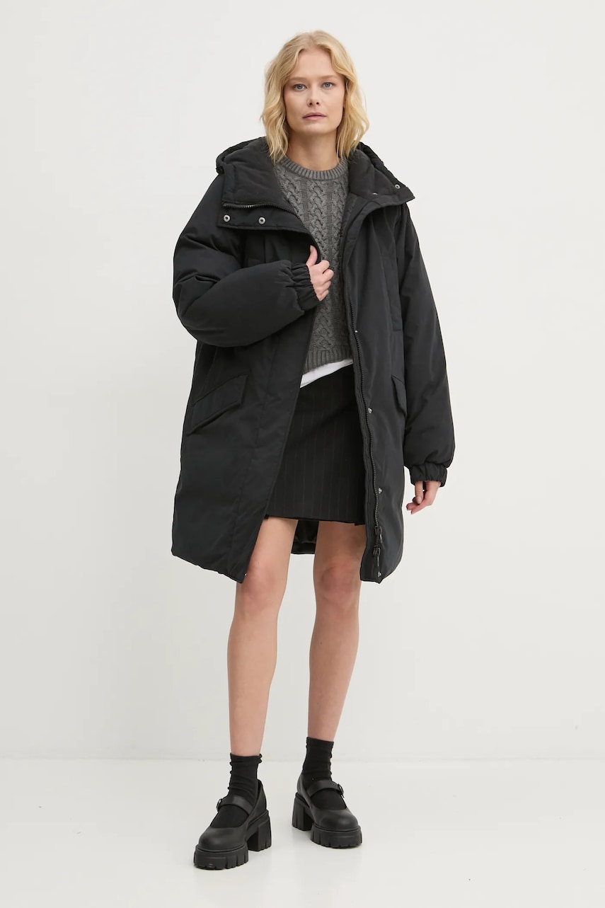 Куртка Volcom женская цвет чёрный зимняя B1732408 Куртка Volcom женская цвет чёрный зимняя B1732408