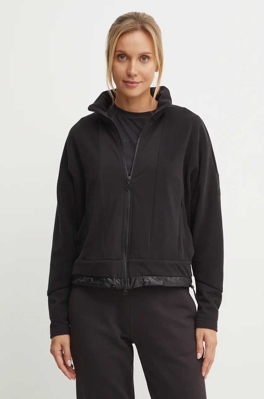 Sportalm geaca femei, culoarea negru, de tranzitie, 1810047572 Sportalm geaca femei, culoarea negru, de tranzitie, 1810047572