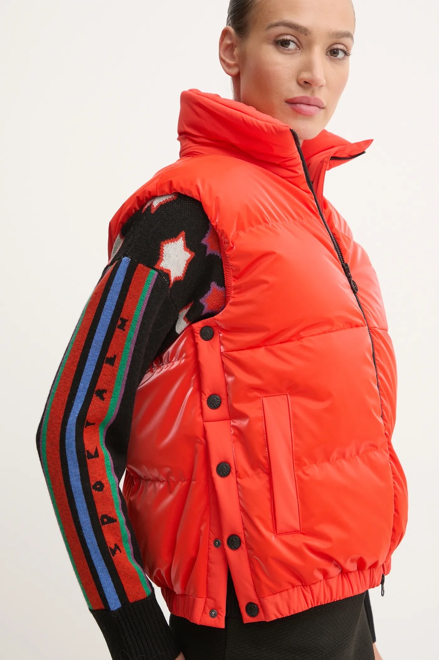 Αμάνικο από πούπουλα Sportalm γυναικείο, χρώμα: πορτοκαλί, 1812002116 φωτογραφία