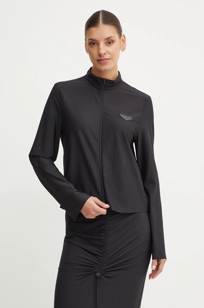 Sportalm bluza femei, culoarea negru, neted, 1850003034 Sportalm bluza femei, culoarea negru, neted, 1850003034