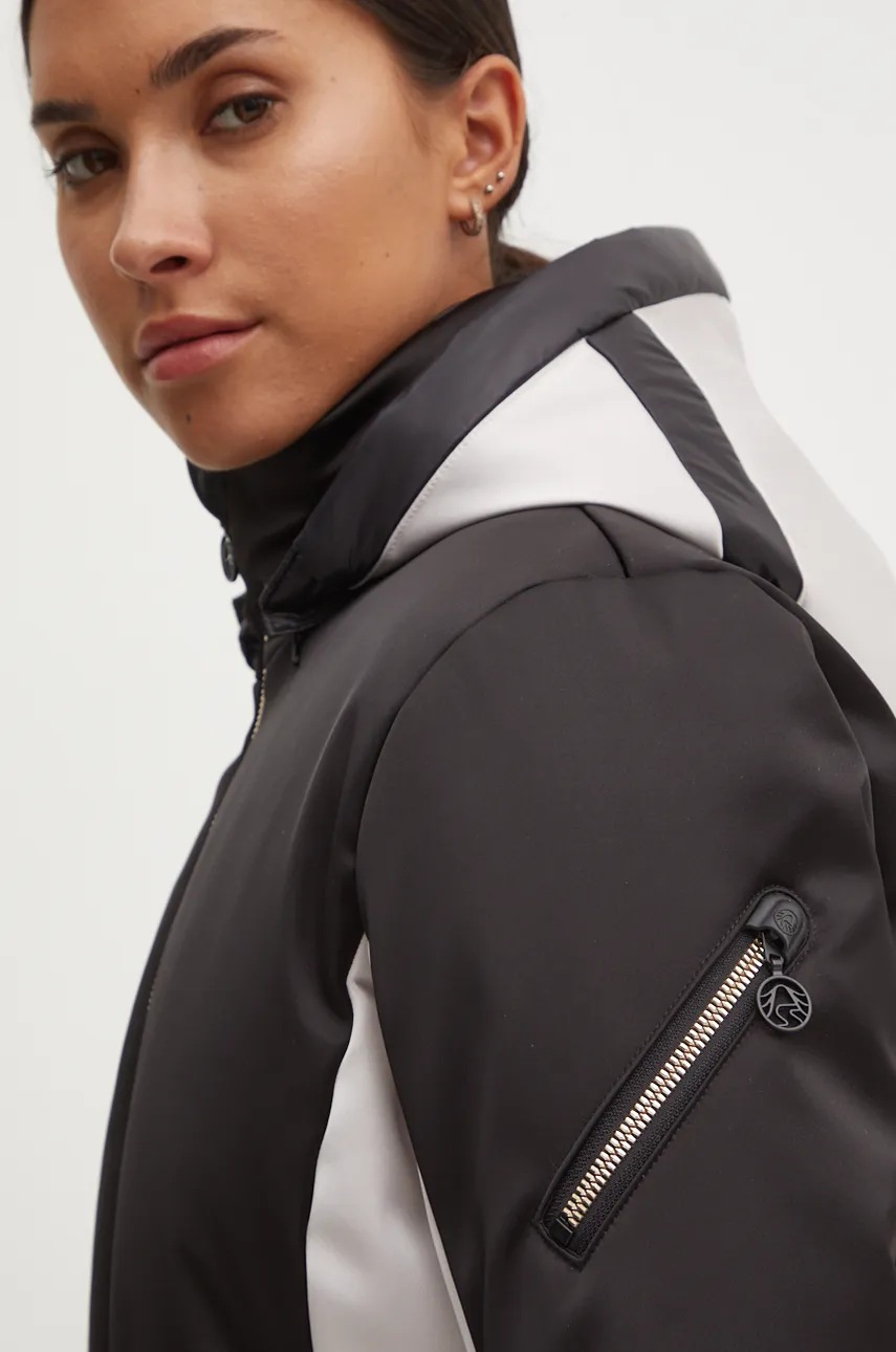 Μπουφάν για σκι Sportalm Marbella NE χρώμα: μαύρο, 1820555406 φωτογραφία