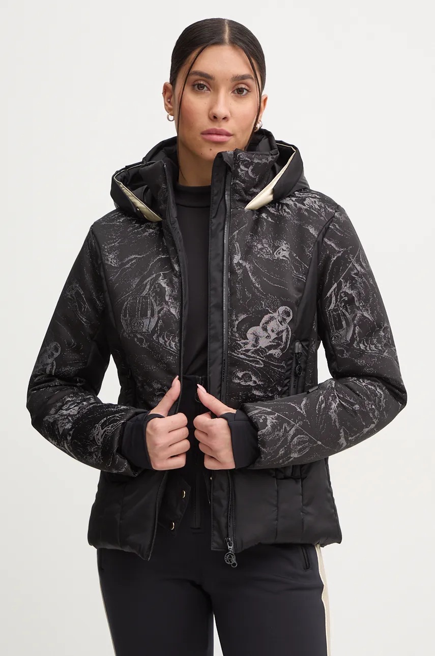 Μπουφάν για σκι Sportalm Oslo Print NE χρώμα: μαύρο, 1820558410 φωτογραφία
