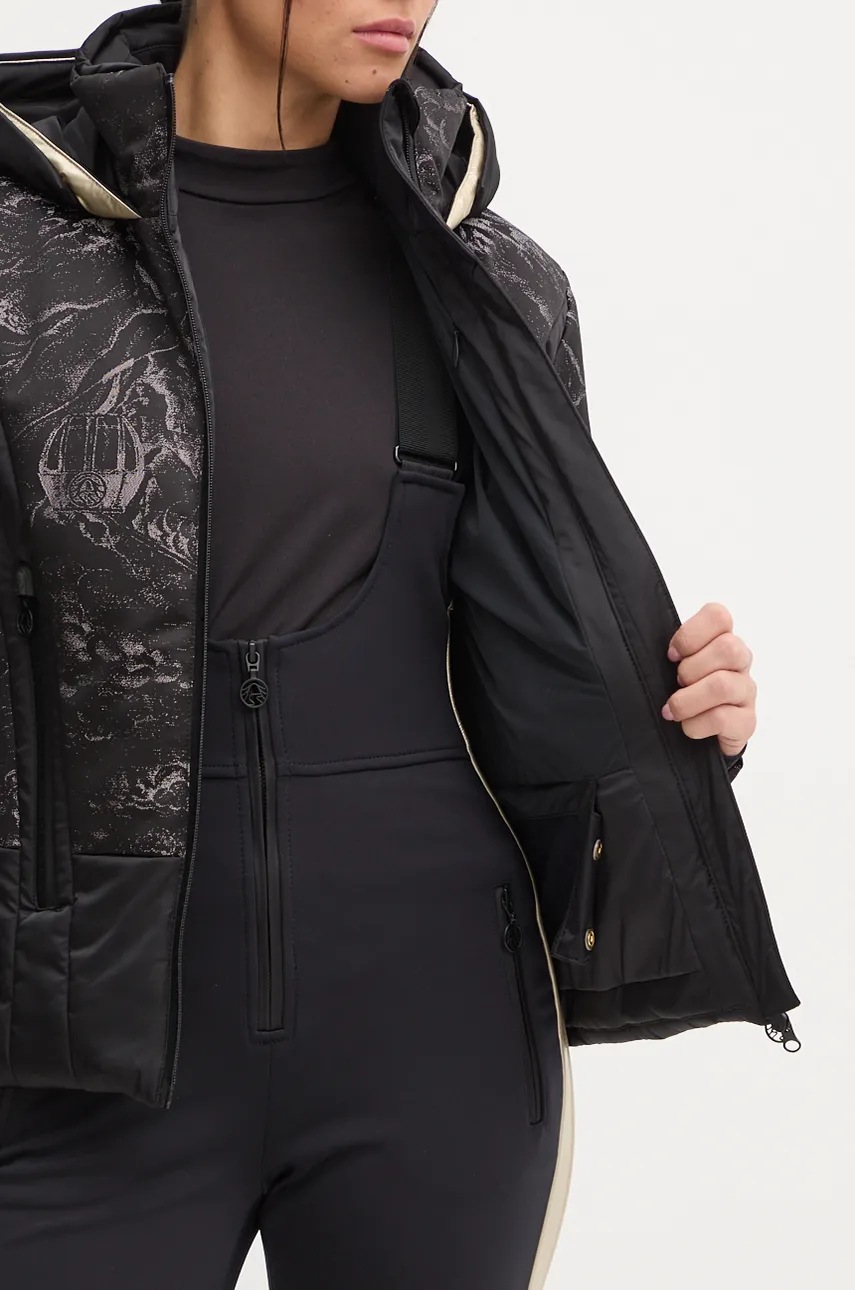 Μπουφάν για σκι Sportalm Oslo Print NE χρώμα: μαύρο, 1820558410 φωτογραφία