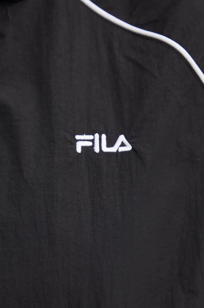 Μπουφάν Fila Laplace χρώμα: μαύρο, FAW0890 φωτογραφία