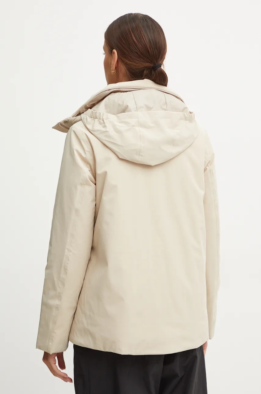 Μπουφάν K-Way χρώμα: μπεζ, K7125KW φωτογραφία