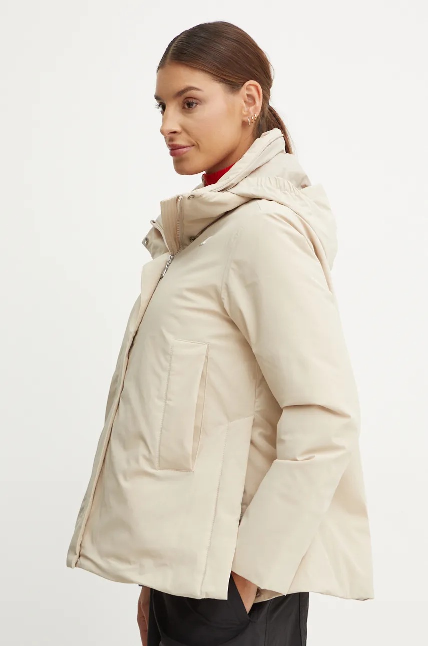 Μπουφάν K-Way χρώμα: μπεζ, K7125KW φωτογραφία