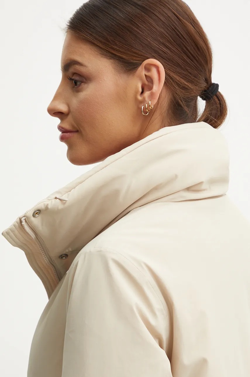 Μπουφάν K-Way χρώμα: μπεζ, K7125KW φωτογραφία