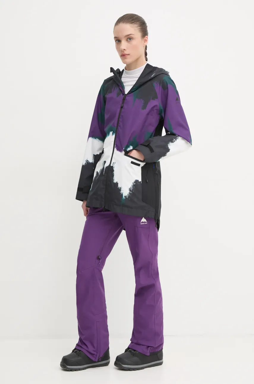 Куртка Burton Lalik цвет фиолетовый 233611 Куртка Burton Lalik цвет фиолетовый 233611