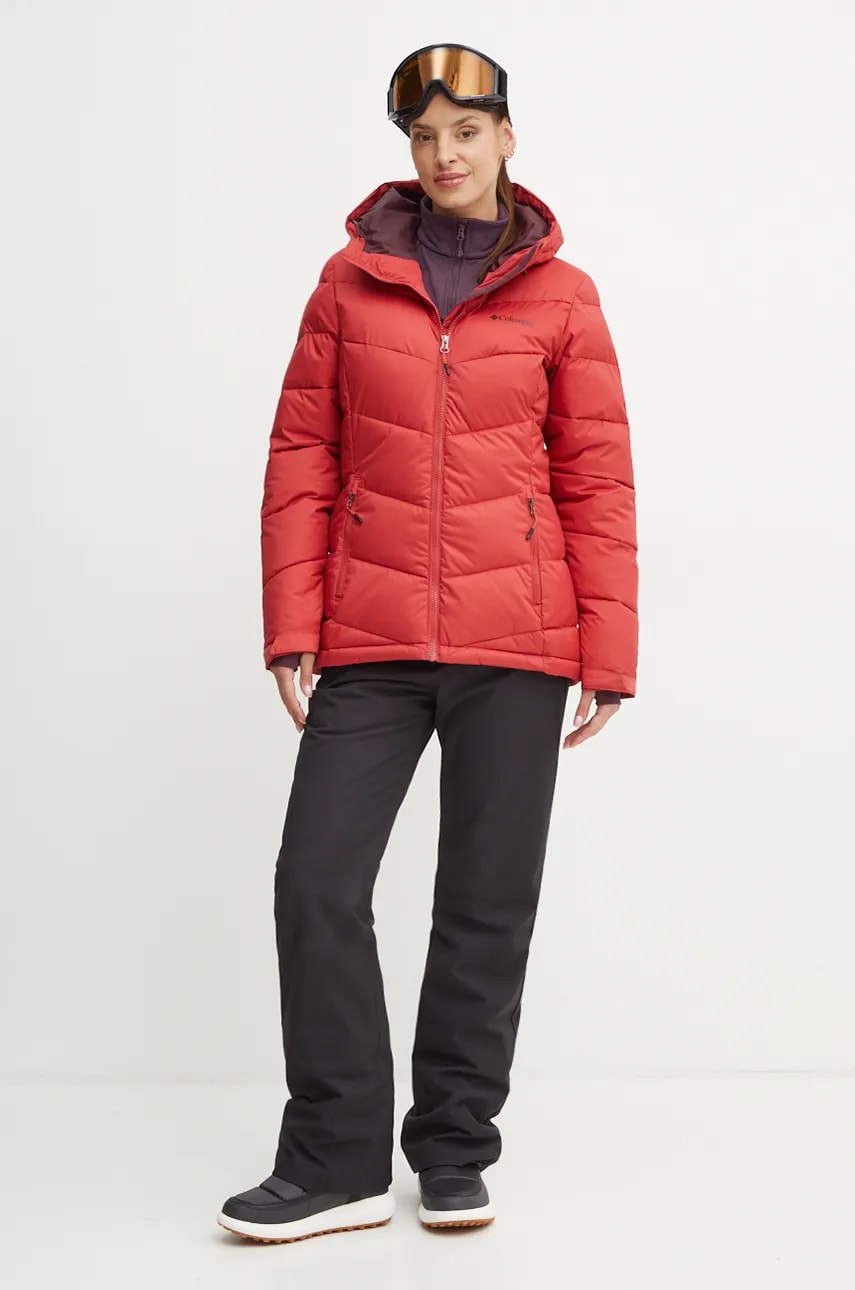 Лыжная куртка Columbia Abbott Peak цвет красный 2105111 Лыжная куртка Columbia Abbott Peak цвет красный 2105111
