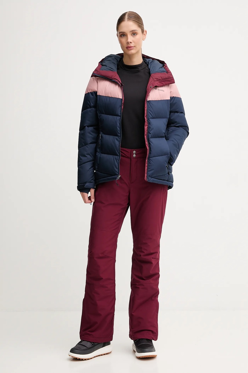 Лыжная куртка Columbia Abbott Peak цвет бордовый 2105111