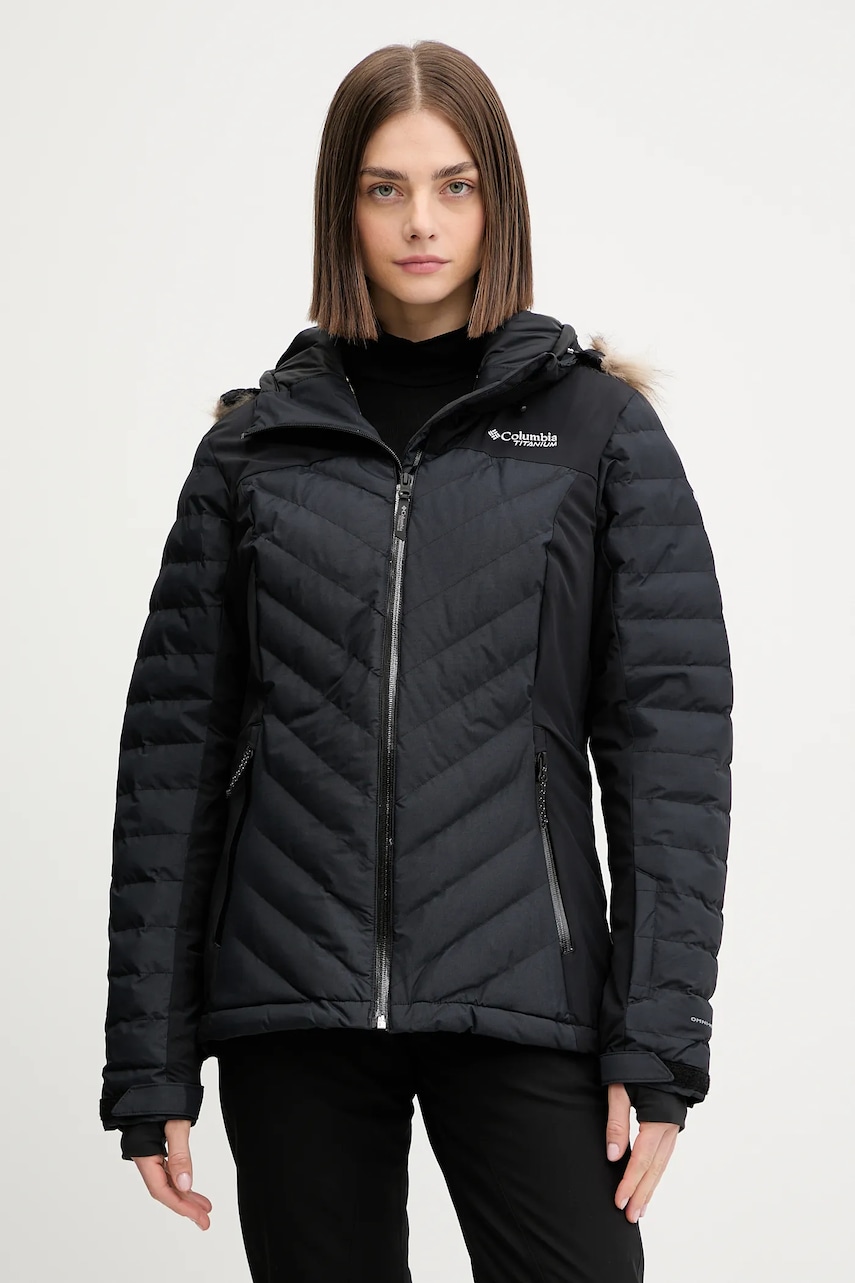 Columbia geacă de schi Bird Mountain culoarea negru, 2085641