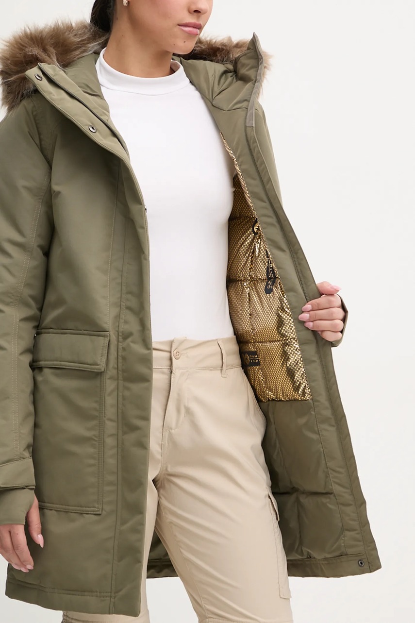 Куртка outdoor Columbia Little Si колір зелений 2085764 
