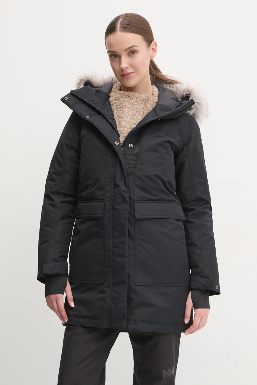 Columbia jacheta de exterior Little Si culoarea negru, 2085764