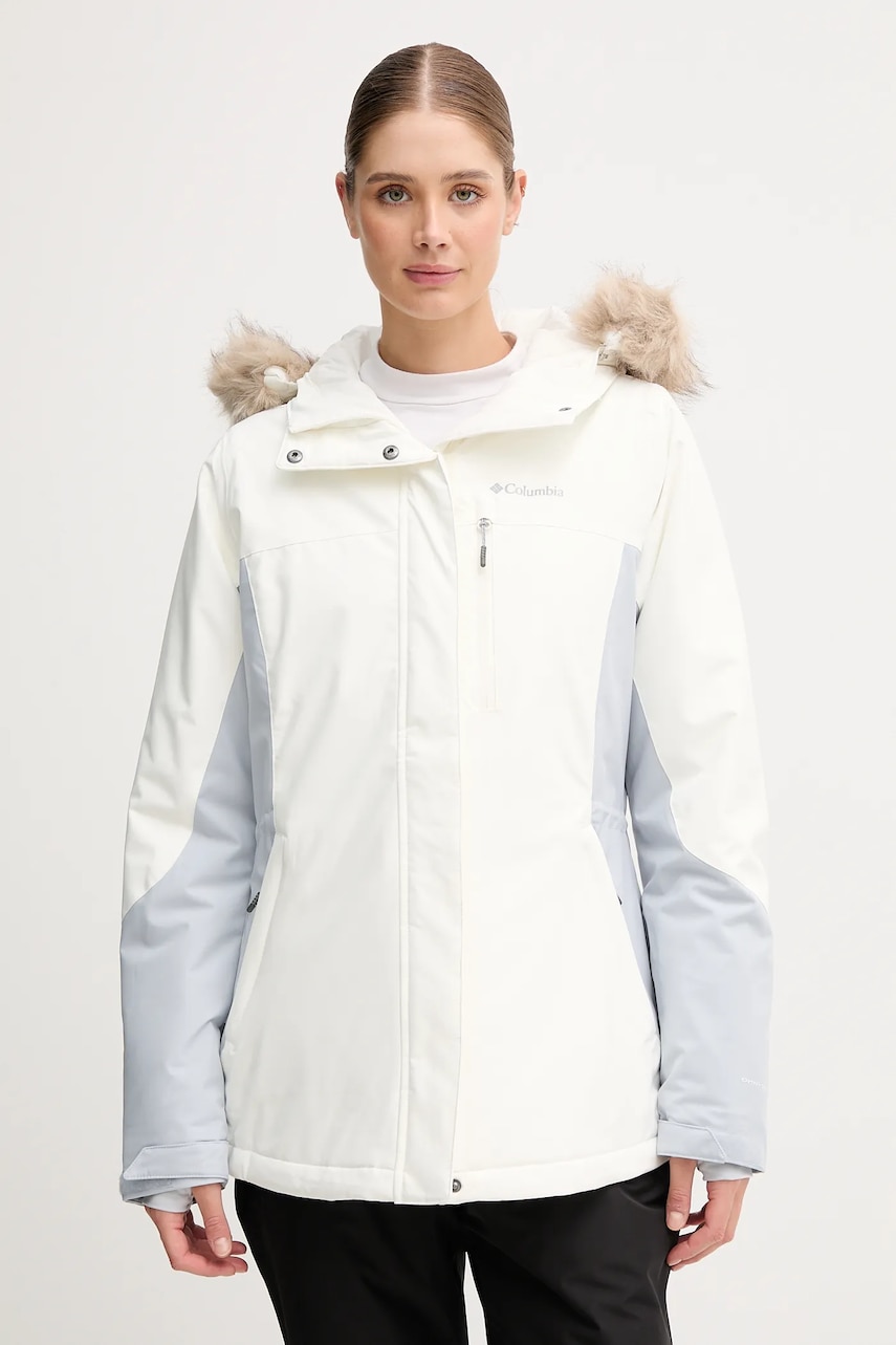 Columbia kurtka narciarska Ava Alpine kolor beżowy 2085831