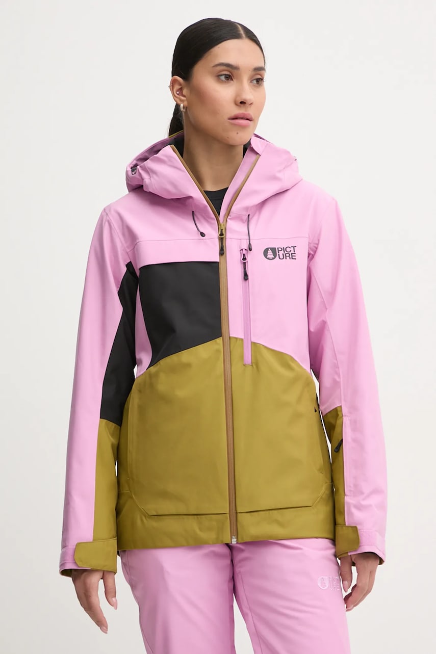Picture geaca Seen culoarea violet, WVT0369