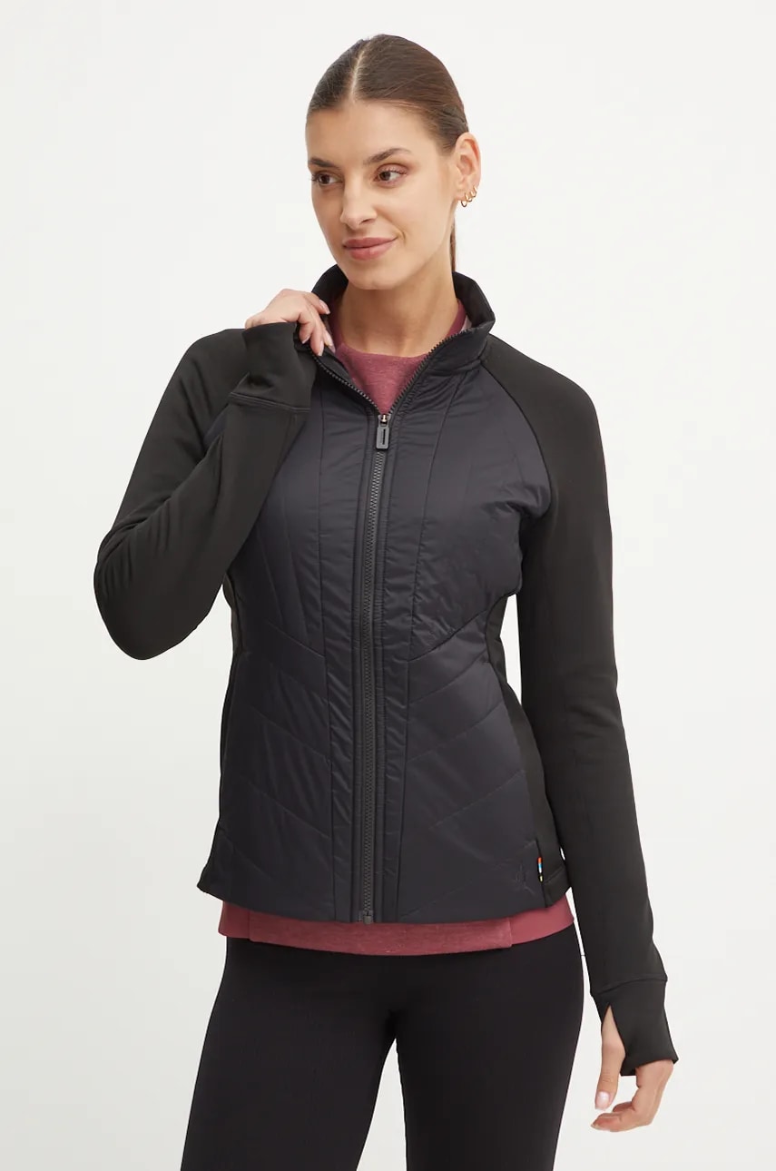 Smartwool geaca sport Smartloft culoarea negru, de tranzitie, SW002806