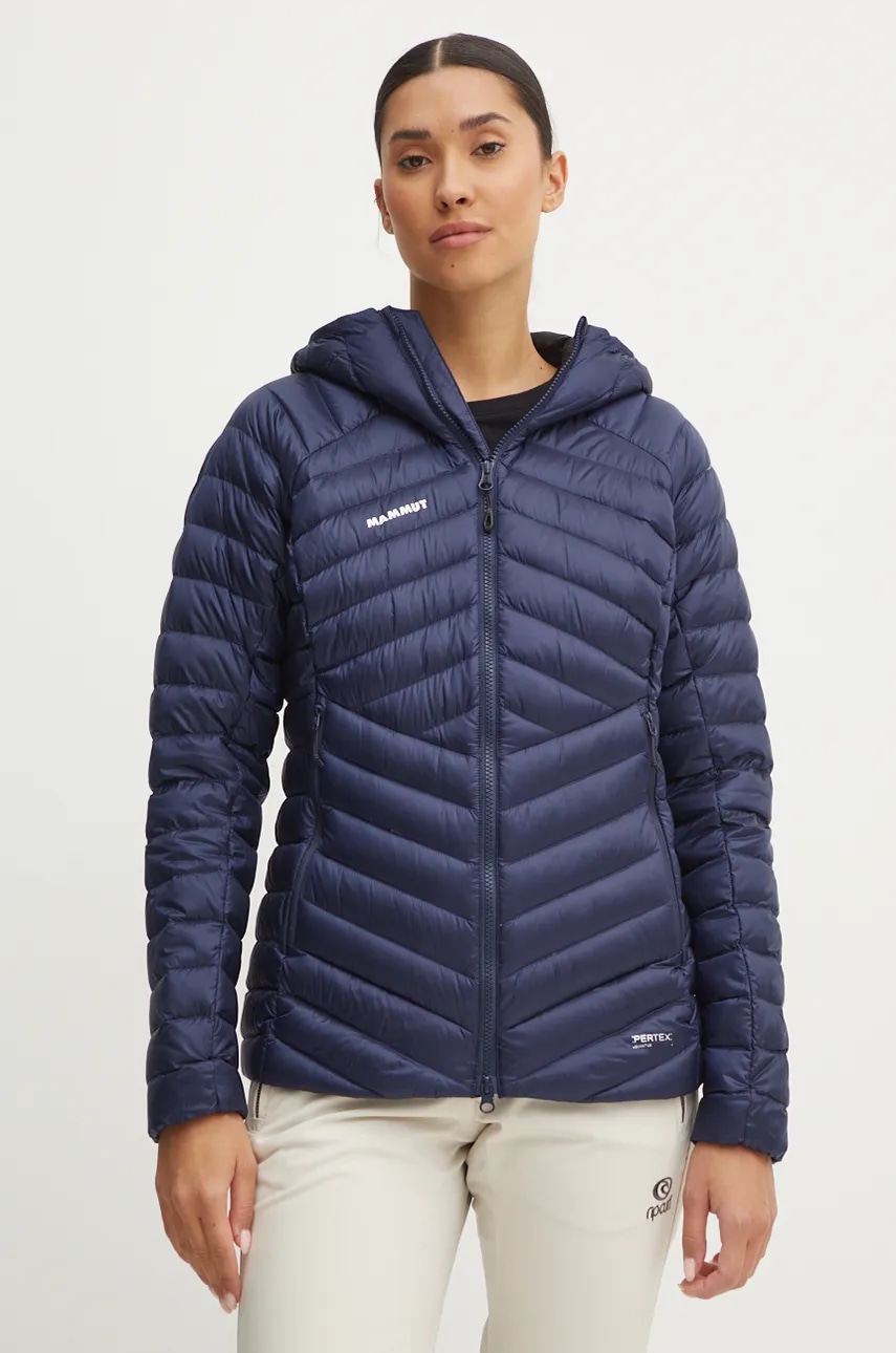 Mammut geaca sport din puf Broad Peak culoarea albastru marin, de tranzitie, 1013.02971