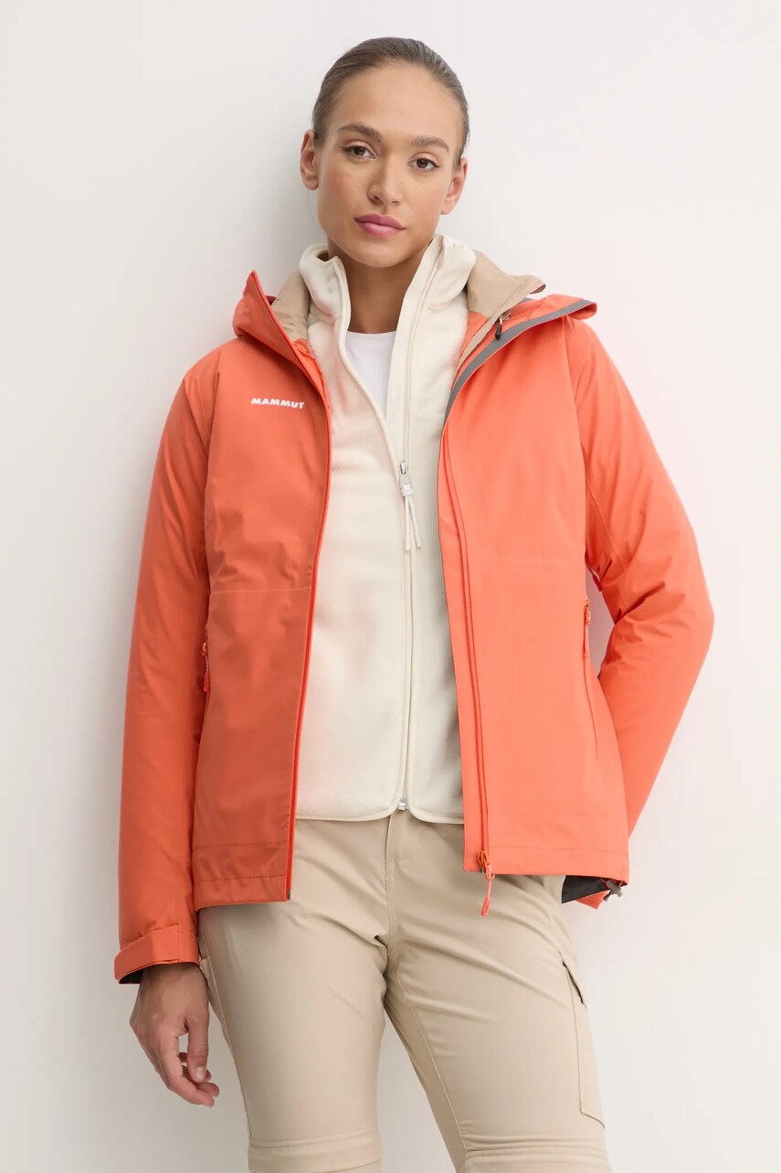 Mammut jacheta de exterior Alto Light 3 in 1 culoarea portocaliu, 1010.30880