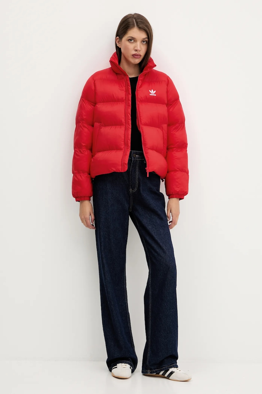 Куртка adidas Originals цвет красный зимняя JD0422 Куртка adidas Originals цвет красный зимняя JD0422
