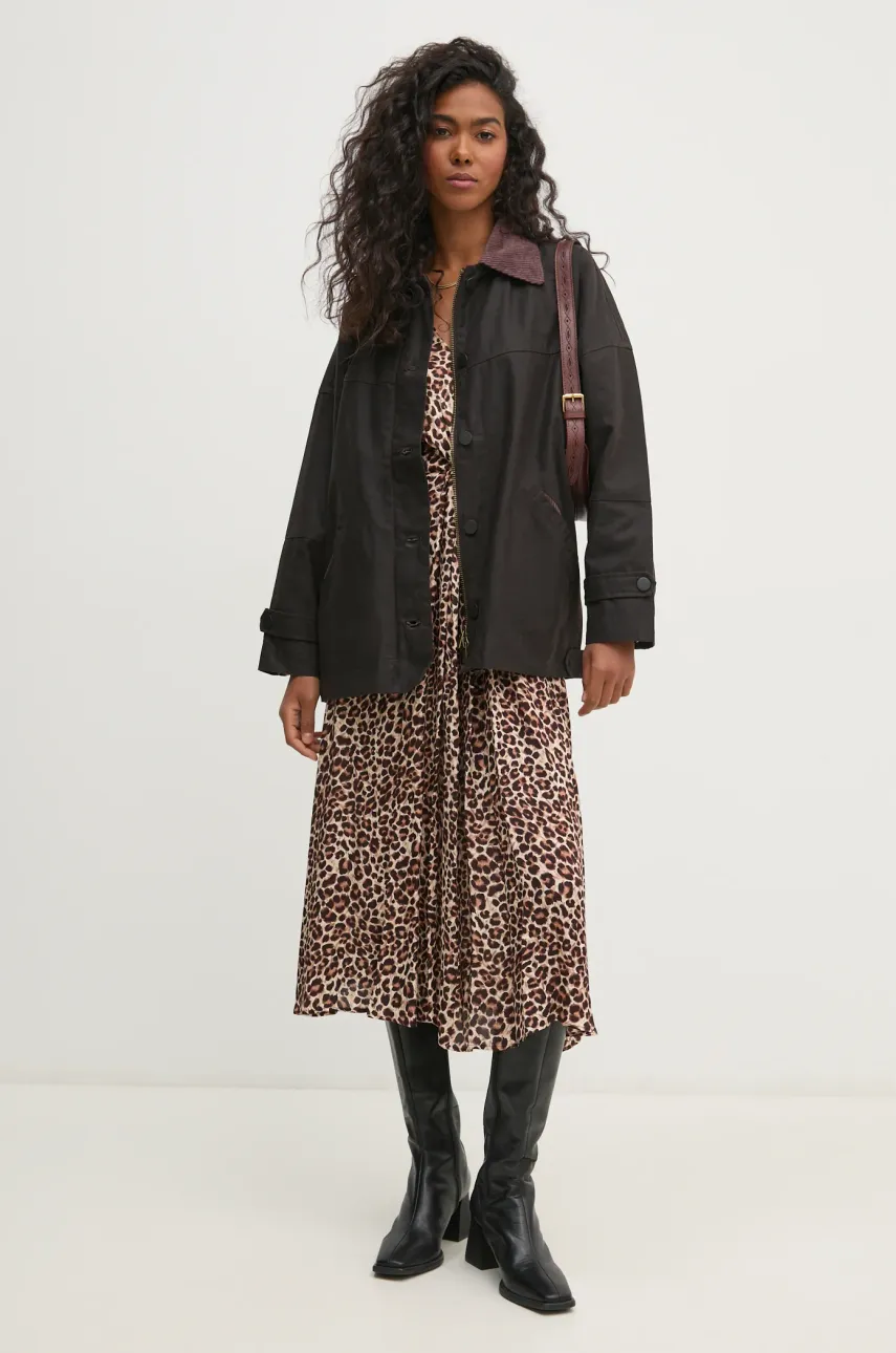 Куртка Hoss Intropia женская цвет коричневый переходная oversize 5458301 Куртка Hoss Intropia женская цвет коричневый переходная oversize 5458301